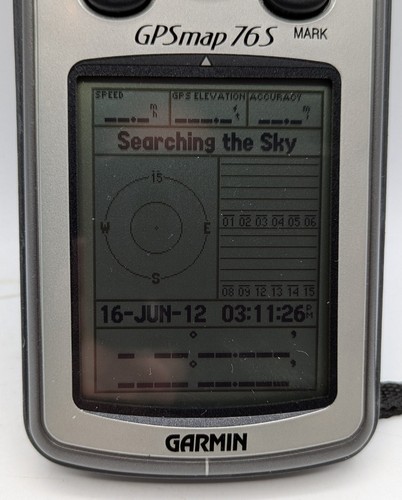 Garmin GPSmap 76S Handheld GPS Chartplotting Receiver Hiking Boating Geocaching - Picture 6 of 9