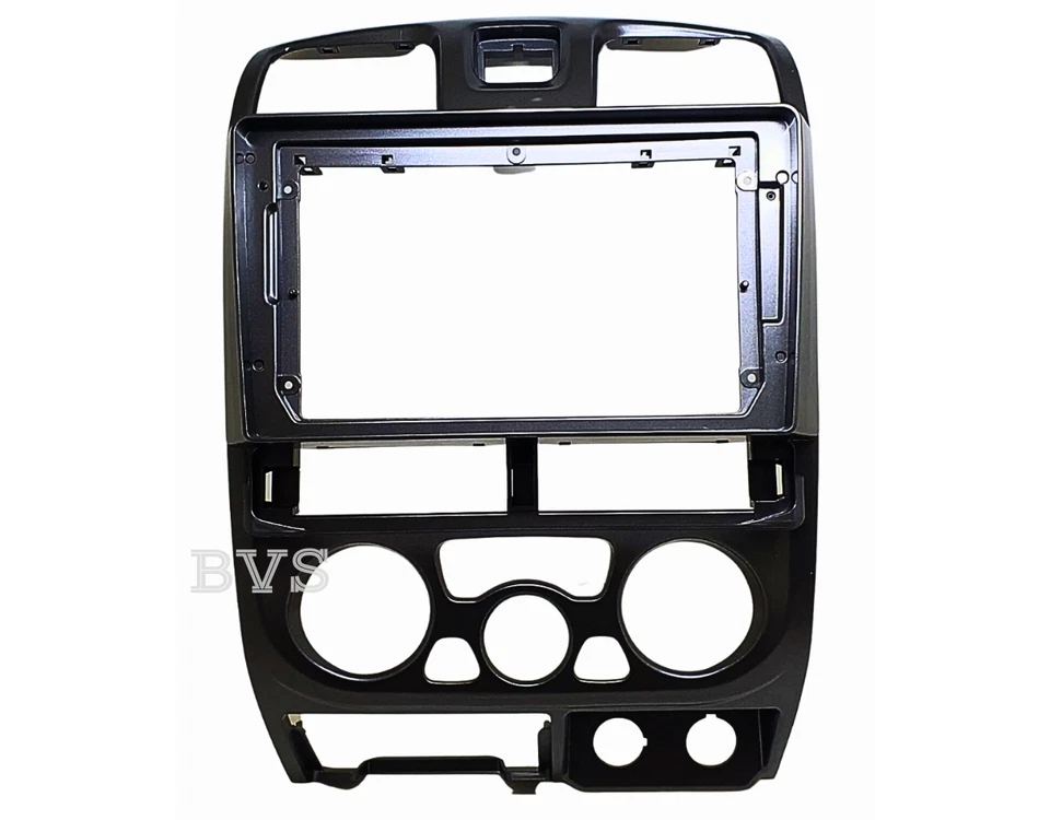 Consola estéreo con panel de clúster negro central frontal para camioneta Isuzu D-Max 2003-2006 Foto 2 de 4