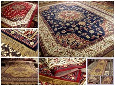 TAPPETO DISEGNO NAIN ORIENTALE ORIENTE VARIE MISURE EFFETTO SETA PELO RASATO