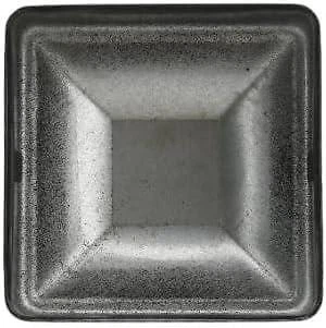 2-дюймовые квадратные купольные колпачки с порошковым покрытием из черной оцинкованной стали (упаковка из 10 шт.) - Изображение 4 из 4