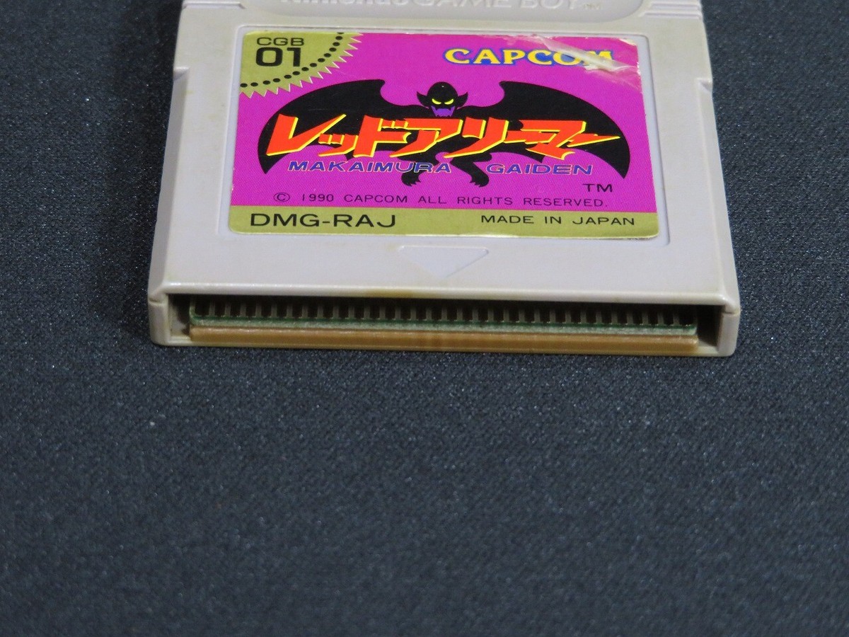 JEU RED ARREMER Makaimura Gaiden Game Boy Sans Boîte Japon Usagé Testé EUR 36,50 - PicClick FR