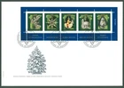 Switzerland R33 FDC 2004 - Christmas - Below face