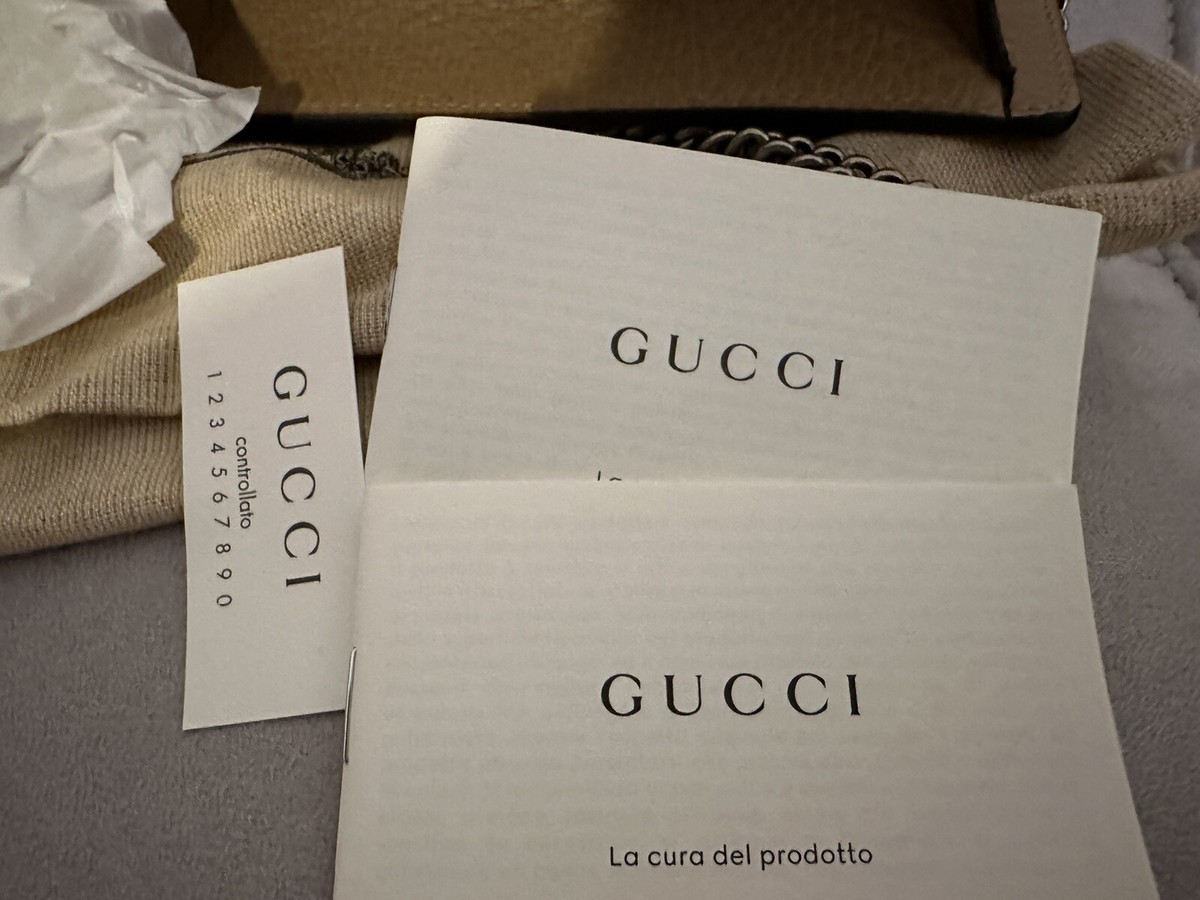 Gucci Dionysus GG Shoulder Bag Small Beige/Ebony Canvas