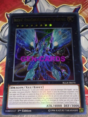 Yu Gi Oh Karte Nummer 62: Urphotonendrache mit galaktischen Augen BLLR-FR