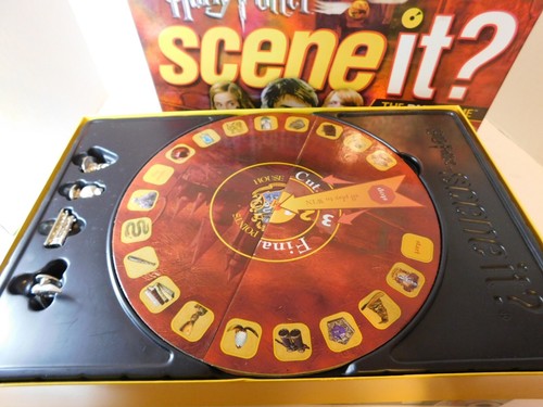 Scene it? Harry Potter The DVD Game Mattel Board Game 1st and 2nd editions NICE! - Picture 4 of 5