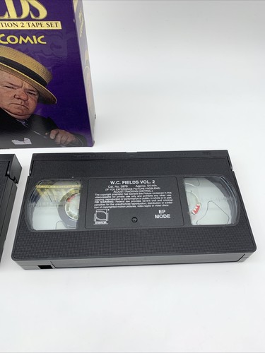W.C. Fields The Comic (VHS, 1995) Collector’s Edition 2 Tape Set - Picture 8 of 11