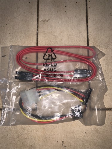 NEW ASUS OEM SATA CABLE(X2) & SATA TO POWER CONNECTOR CABLE - P/N:14G000100925