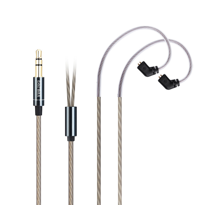 STAINLESSイヤホン Silver Plated Audio Cable For KZ ASX ZAX ZSX ZSN ZSNPRO ZS10 Pro
