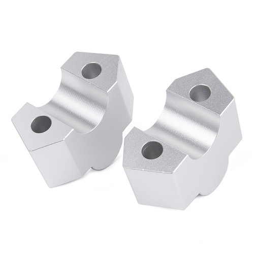 1 pair 20mm Handlebar Bar Raiser Riser Clamp Mount For Kawasaki Z250 Z300 Z800 - Picture 15 of 18