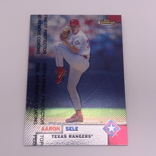 1999 Topps Finest Baseball Card 89 Aaron Sele Texas Rangers eBay