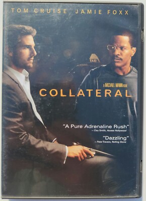 Collateral 2004 2-Disc Set DVD Thriller Crime Jamie Foxx Tom Cruise Widescreen