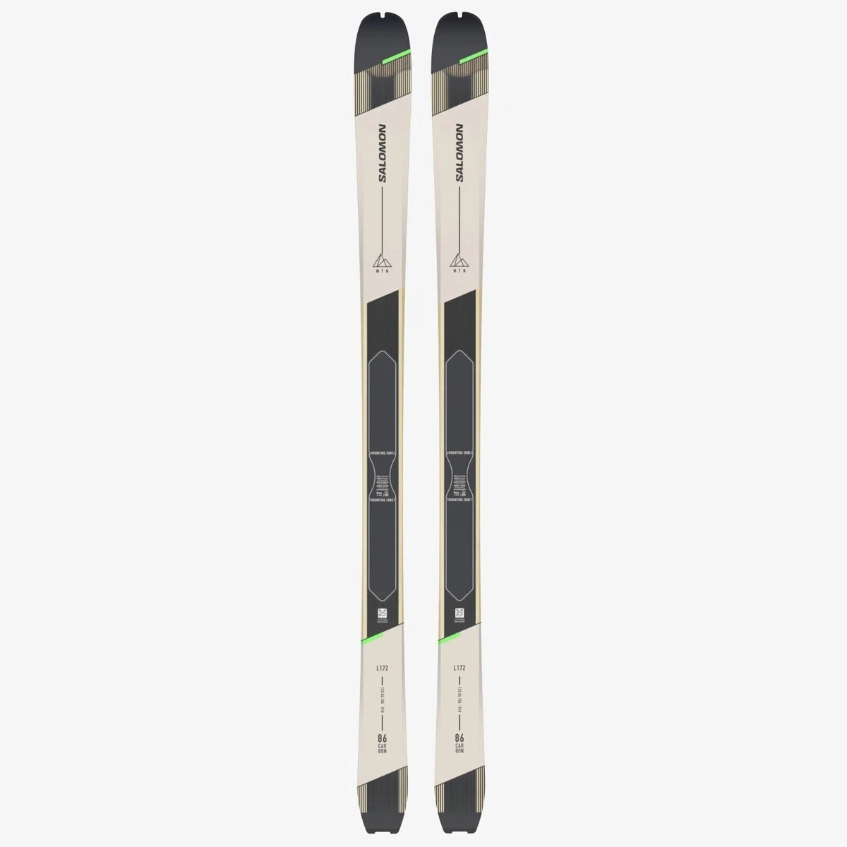 Skiing ski Mountaineering Freeride Touring salomon Mtn 96 Carbon