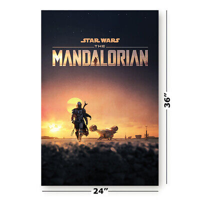 Star Wars - The Mandalorian - TV Show Poster (Season 1 - Key Art) | eBay