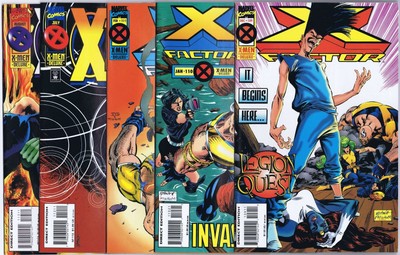 X-FACTOR # 109, 110, 111, 112,113 US Comics 1995