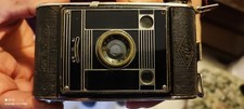 Rara Fotocamera Agfa Billy Clack Art Déco 1934 Lente Igestar 8.8 Pellicola B-2 6