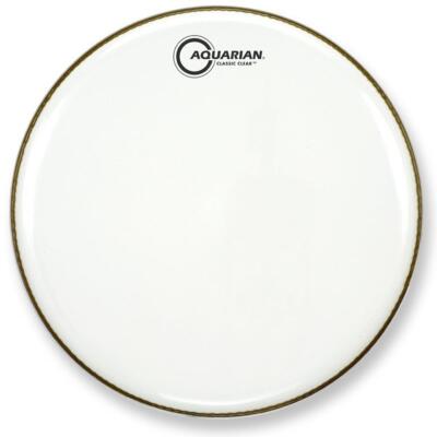 AQUARIAN Classic Clear Snare Bottom 12''