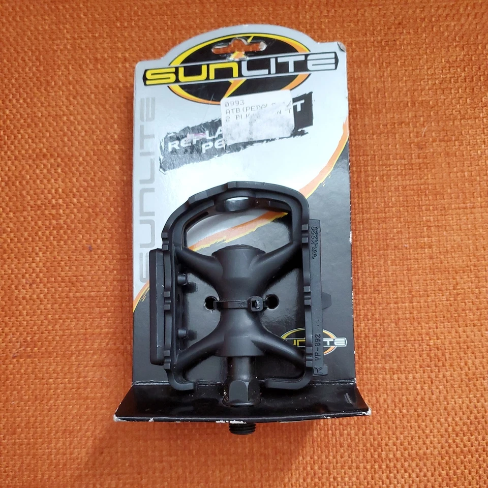 Juego de pedales deportivos Sunlite Mountain (1/2 pulgada) negro 41087 Foto 4 de 4