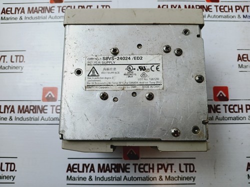 Omron S8VS-24024/ED2 Input Output Power Supply Module AC100-240V 3.8A DC24V 10A - Picture 4 of 7
