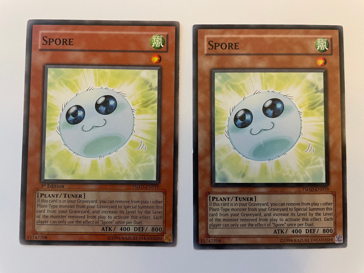 spore yugioh card - TSHD-EN019 - Common - 1st / Unlimited Edition - LP If you control Ancient Fairy Dragon Yugioh Spore the Fairy Seed