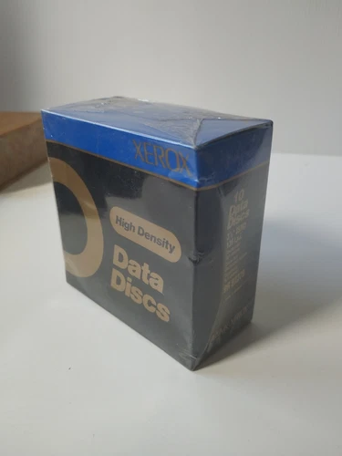 rank xerox 10 high density data discs  3 1/2" 2S/HD Double sided soft sectored
