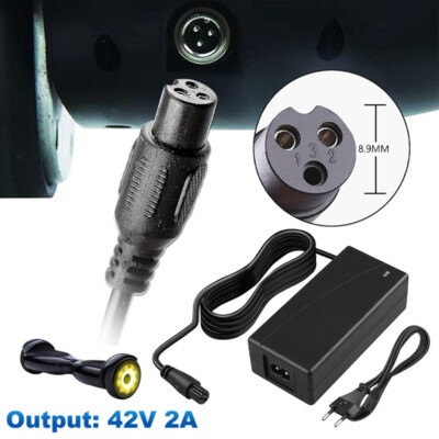 42V 2A Akku Netzteil Ladegerät Adapter für Hoverboard Self-Balancing Scooter Neu