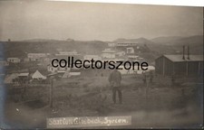 WW1 Syria Station Gilebeck Camp Real Photo postcard