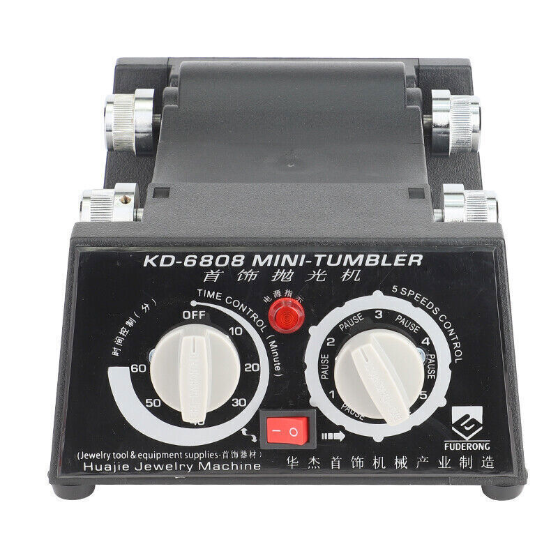 6-Piece KT6808 Chain Dentate Strips - Nylon Replacement Parts For Rotary Tumbler/Polishing Machines