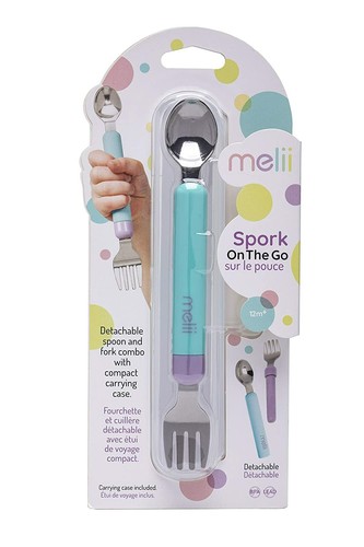 Melii Spork On The Go Reiseutensilien grün - Bild 6 von 6