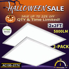 2x2 FT LED Flat Panel Light Dimmable 45 Watts 24x24 inch Backlit Ceiling Fixture