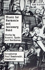 Cassette Tape - Paul Dombrecht, Octophoros - Harmonie  Janissary Band Music MHS
