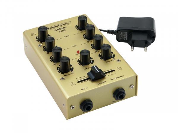 Thumbnail - Omnitronic Gnome-202 Mini-mixer Gold