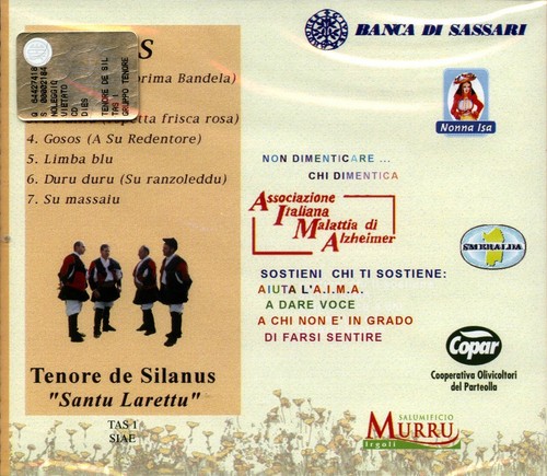 Tenor De Silanus Santu Larettu - Dies (CD, Album) - Bild 2 von 2