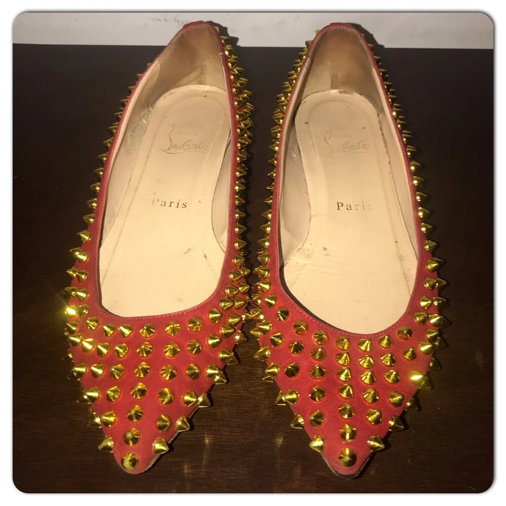 Louboutin pigalle best sale flats