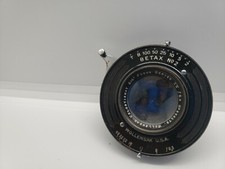 Rare Vintaje Wollensak Betax No.2 Lens ll