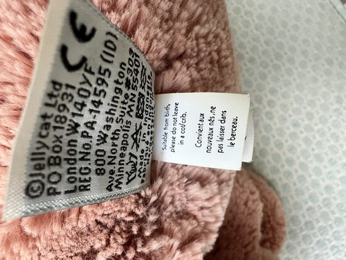 JELLYCAT London Large ODELL Octopus 22" Stuffed Plush Animal Pink Blush - Picture 6 of 8