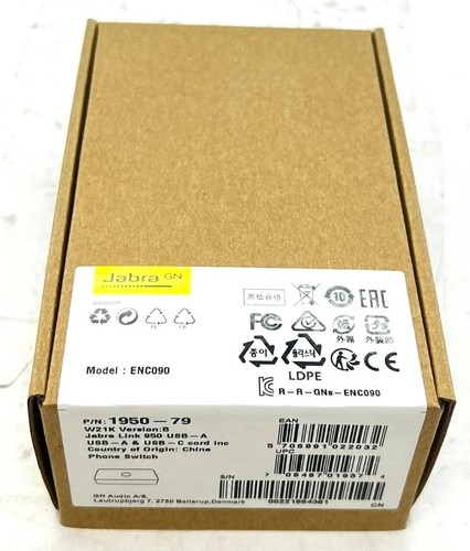 Jabra Link 950 P/N 1950-79 Headset Hub Switch Model ENC090, USB A & C - Photo 10/12