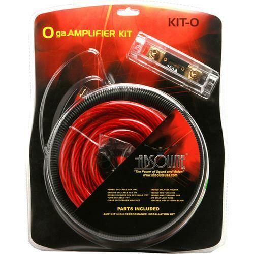 2 Kit Absoluto 0 Kit Amplificador Calibre 0 Completo con Cable de Interconexión RCA - Imagen 3 de 4