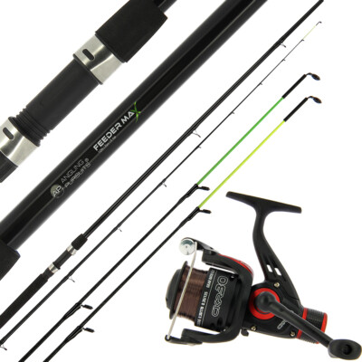 Feeder Fishing Rods 9ft Quiver Tip Rod Free Spirit CTX 9ft 2-Piece