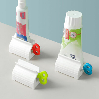 1*Rolling Tube Toothpaste Squeezer Plastic Easy Dispenser Home Bathroom   