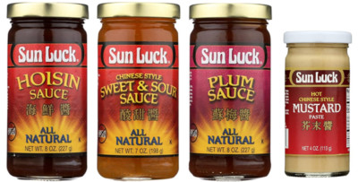 Sun Luck Sauces & Mustard: Hoisin, Chinese Sweet & Sour, Plum or Hot ...