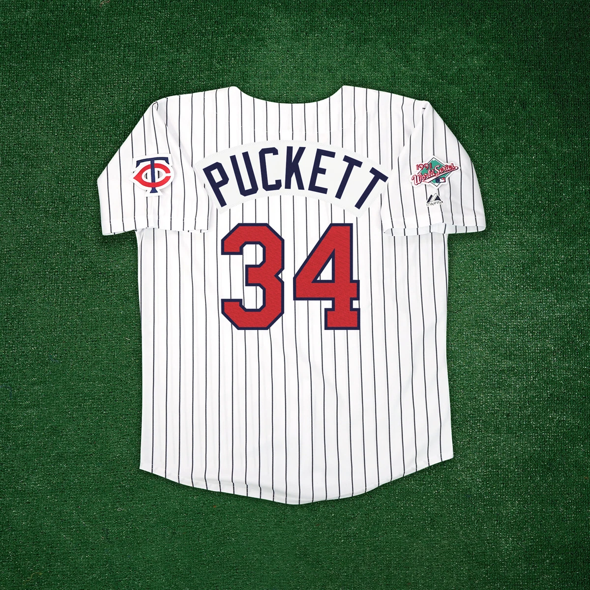 Majestic Kirby Puckett MLB Jerseys for sale | eBay