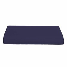 BabyDoll Moses Basket Sheet Poly/Cotton, Navy, 13" x 27"
