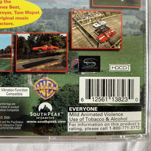 The Dukes of Hazzard: Racing for Home (Greatest Hits) - PlayStation 1 (PS1) Game - Bild 3 von 6
