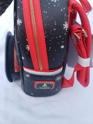 Loungefly ELF CLAUSOMETER Light UP Mini Backpack | eBay