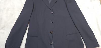Hugo Boss Men's 46L Navy Blue Blazer Made in USA | eBay
