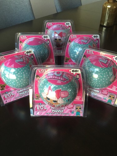 NEW L.O.L. SURPRISE! PUZZLE, STICKERS, 60 PIECES, FACTORY SEALED! - Picture 2 of 4