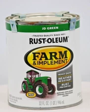 Rust-Oleum 280108 1 qt. Specialty Farm & Implement Paint, Gloss J.D. Green