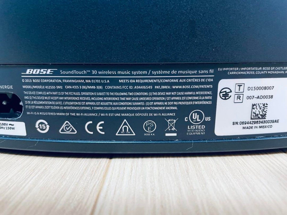 Bose SoundTouch 30 Series III Wireless Bluetooth Music Bose SoundTouch 30 Series III Wireless Bluetooth Music
