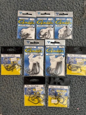 HOOKS, MIXED LOT, CIRCLE HOOKS, J HOOKS, LOT 48