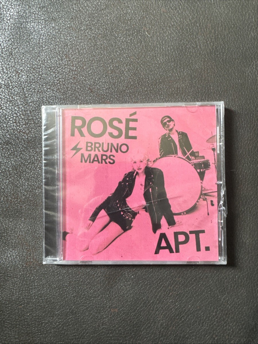 【新品未開封】CD APT. rosé Bruno Mars Rosé ϟ Bruno Mars – Apt. – Vinyl (Black, 7